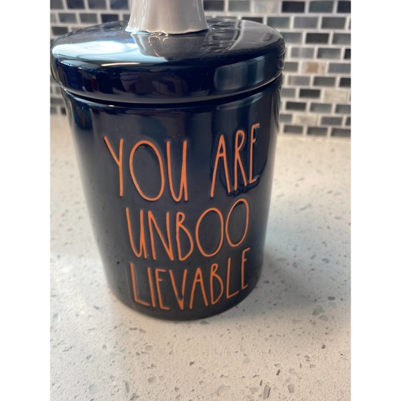 Rae Dunn whimsical ghost jar - Picture 5 of 5